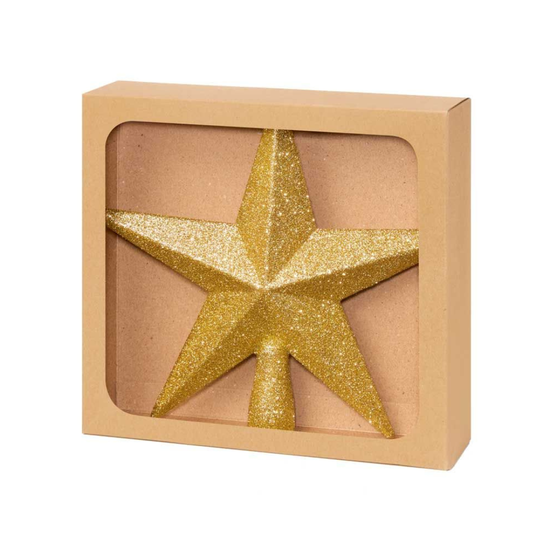 Fabulous Gifts Christmas Christmas Tree Top Champagne Gold Star by Weirs of Baggot Street