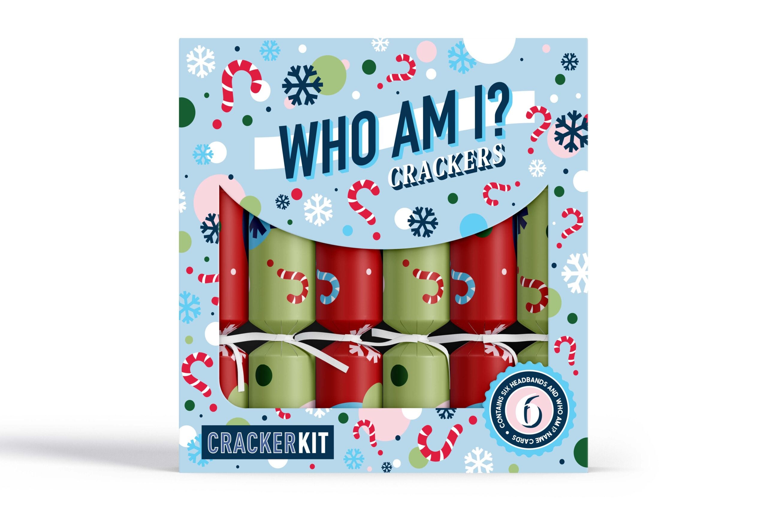 Fabulous Gifts Christmas Crackers Holly & Ivy Games Crackers Guess Who  by Weirs of Baggot Street