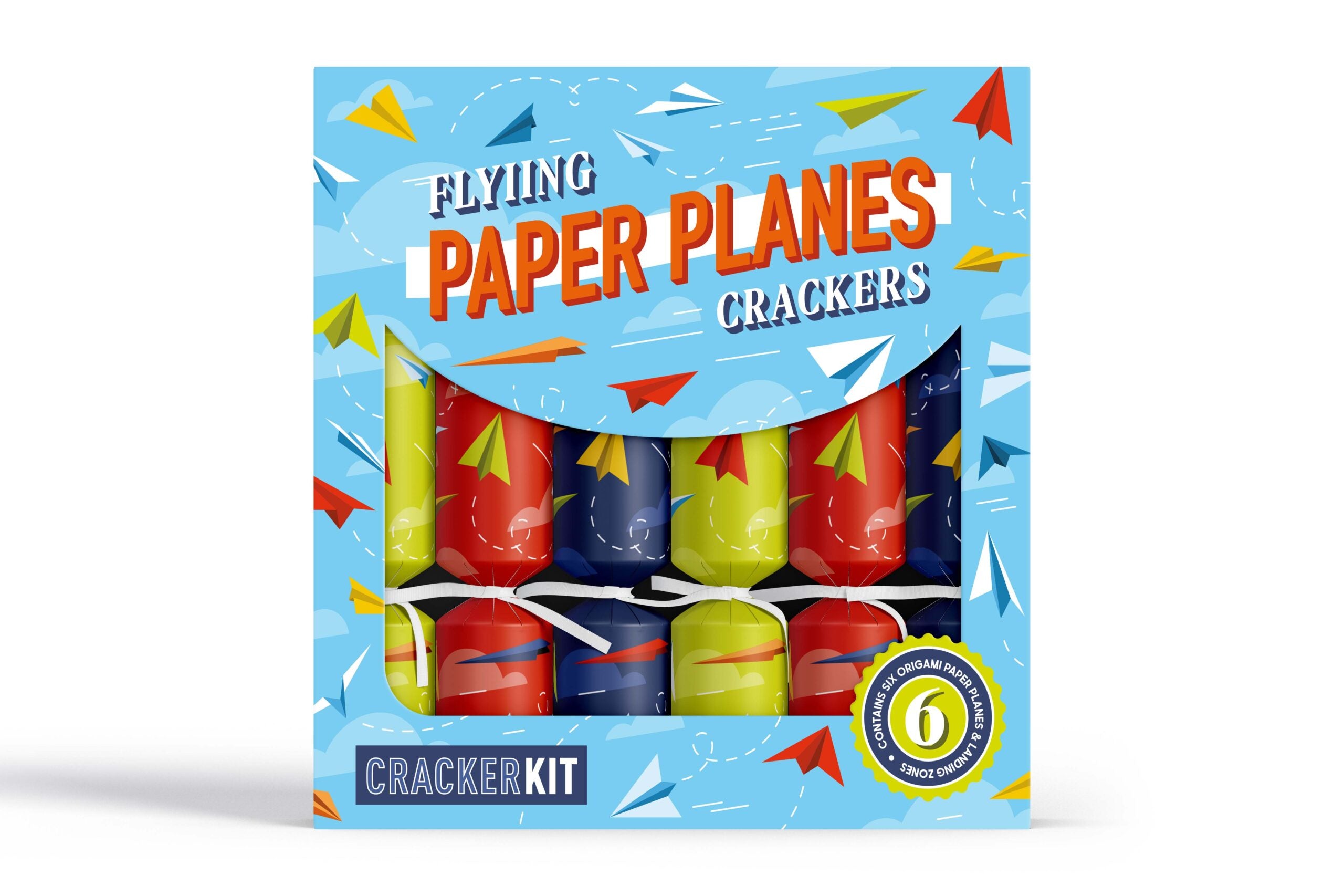 Fabulous Gifts Christmas Crackers Holly & Ivy Games Crackers Paper Planes  by Weirs of Baggot Street