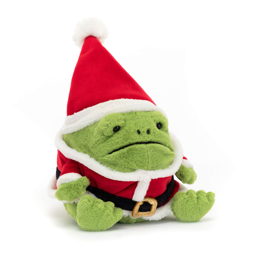 Fabulous Gifts Christmas Jellycat Santa Ricky Rain Frog by Weirs of Baggot Street