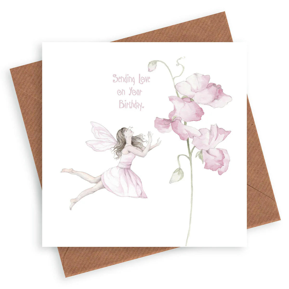 Fabulous Gifts Crumble & Core Fairy & Sweet Pea Card Card by Weirs of Baggot Street