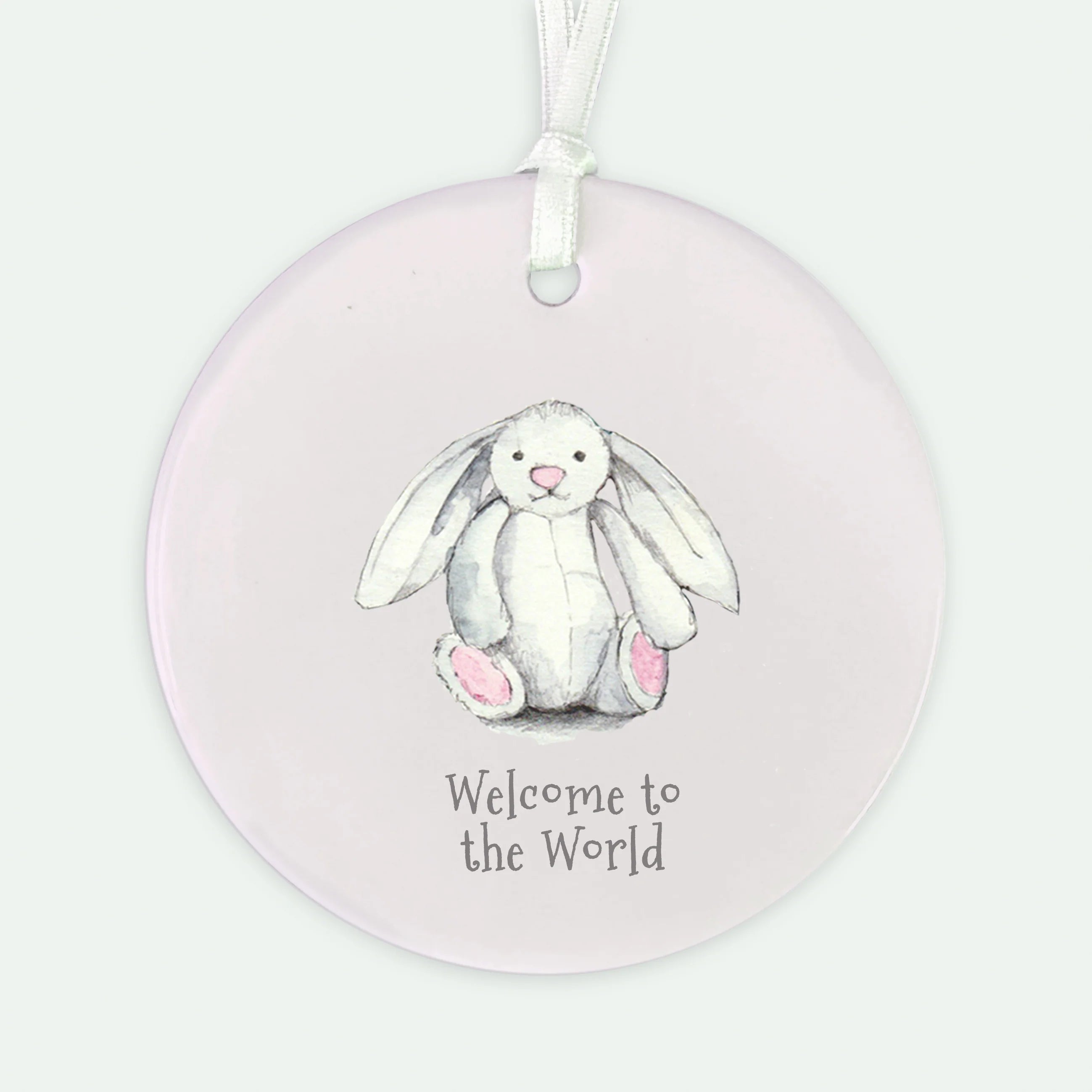 Fabulous Gifts Crumble & Core Keepsake Baby Girl Bunny Card by Weirs of Baggot Street