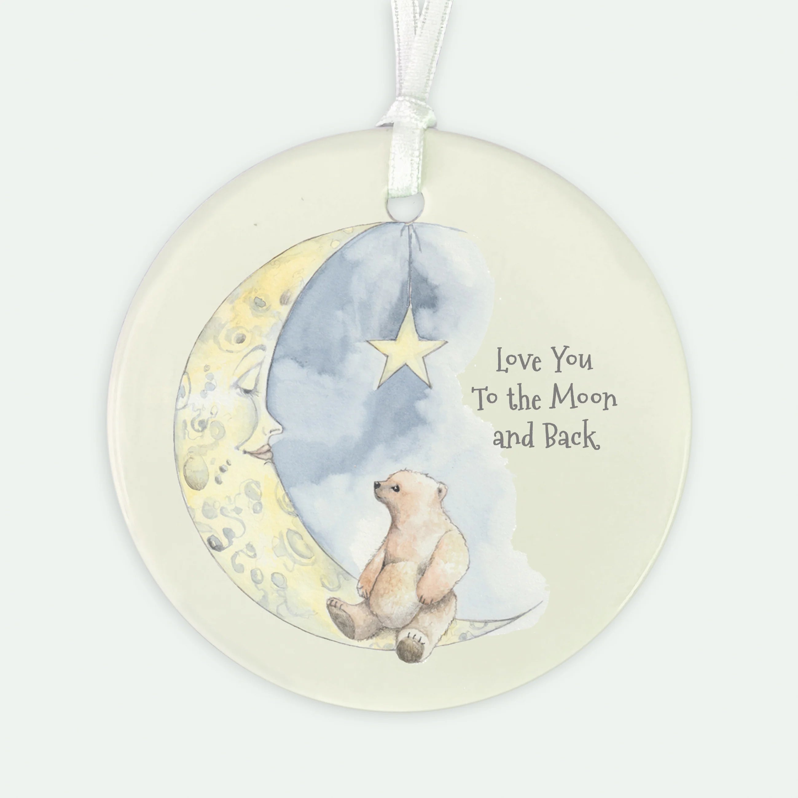 Fabulous Gifts Crumble & Core Keepsake Bear And Moon Card by Weirs of Baggot Street