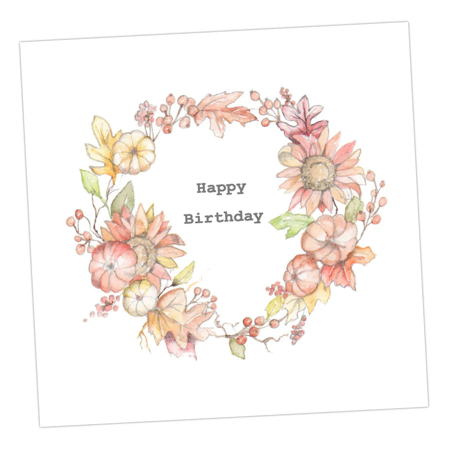 Fabulous Gifts Crumble & Core Wreath Birthday Card  by Weirs of Baggot Street