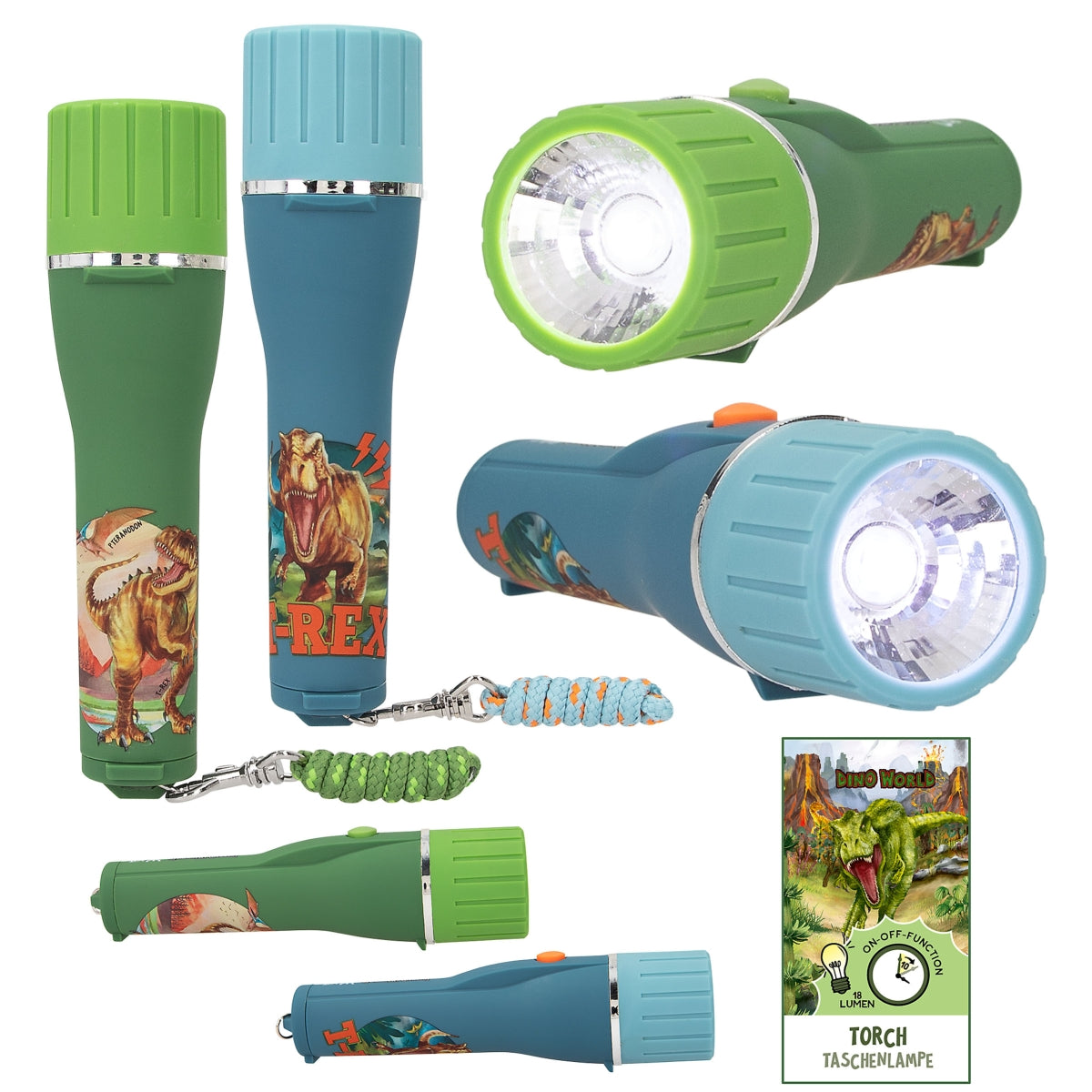 Fabulous Gifts Dino World Torch With Timer by Weirs of Baggot Street