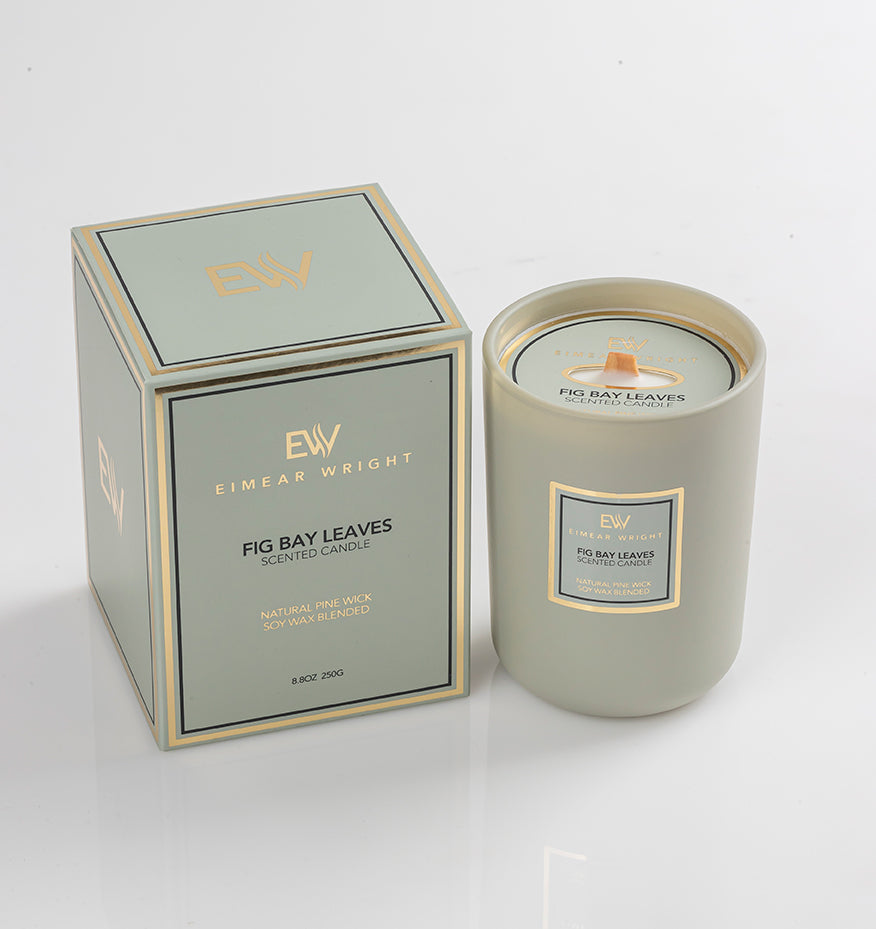 Fabulous Gifts Eimear Wright Fig Bay Leaves Candle 250g by Weirs of Baggot Street