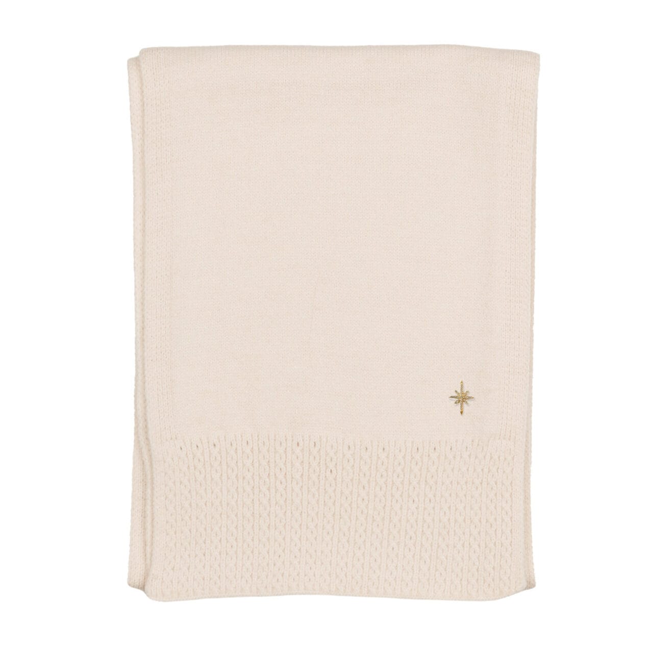 Fabulous Gifts Fashion Cream Cable Scarf by Weirs of Baggot Street