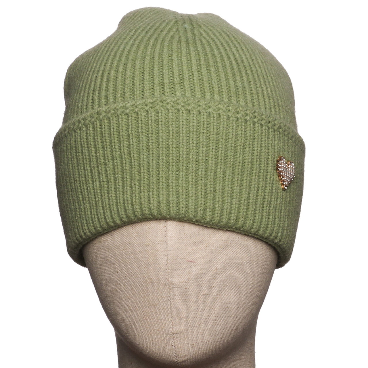 Fabulous Gifts Fashion Green Hearts Beanie by Weirs of Baggot Street