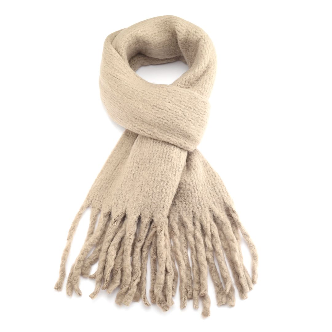 Fabulous Gifts Fashion Plain Scarf Mushroom by Weirs of Baggot Street