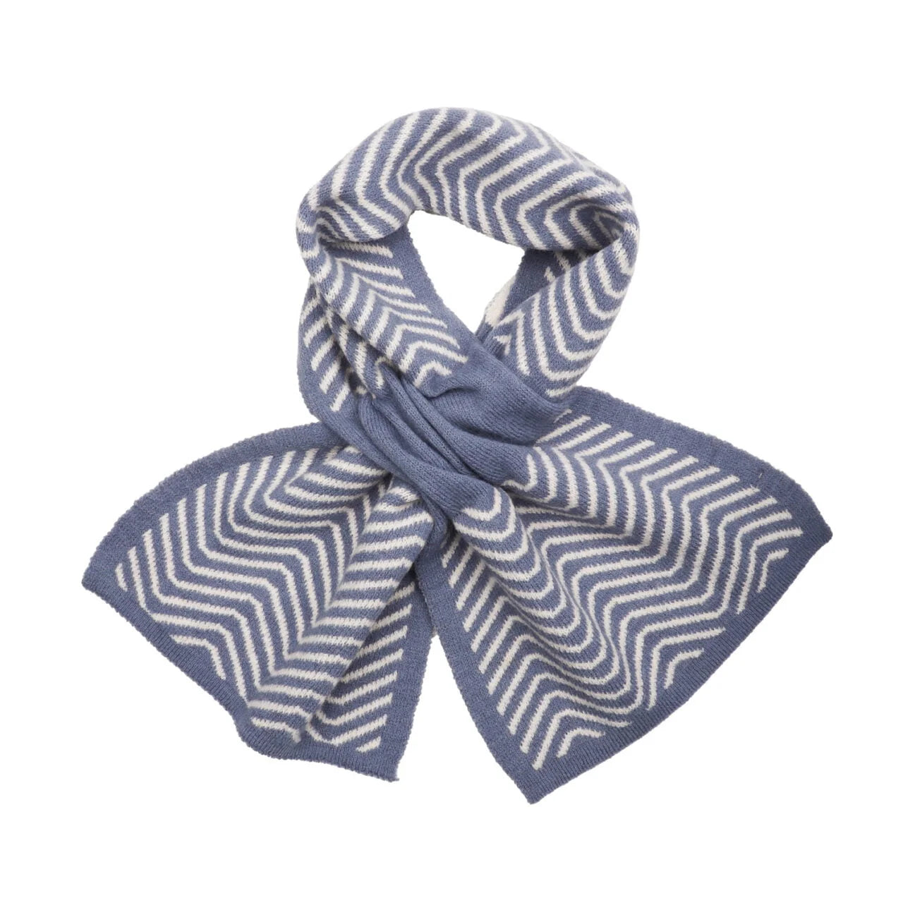 Fabulous Gifts Fashion Pull Through Herringbone Blue by Weirs of Baggot Street