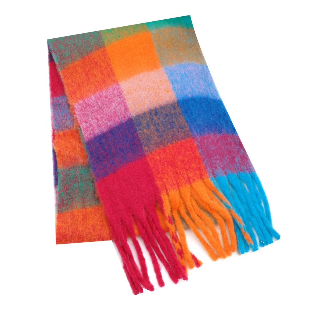 Fabulous Gifts Fashion Tartan Scarf Multi by Weirs of Baggot Street