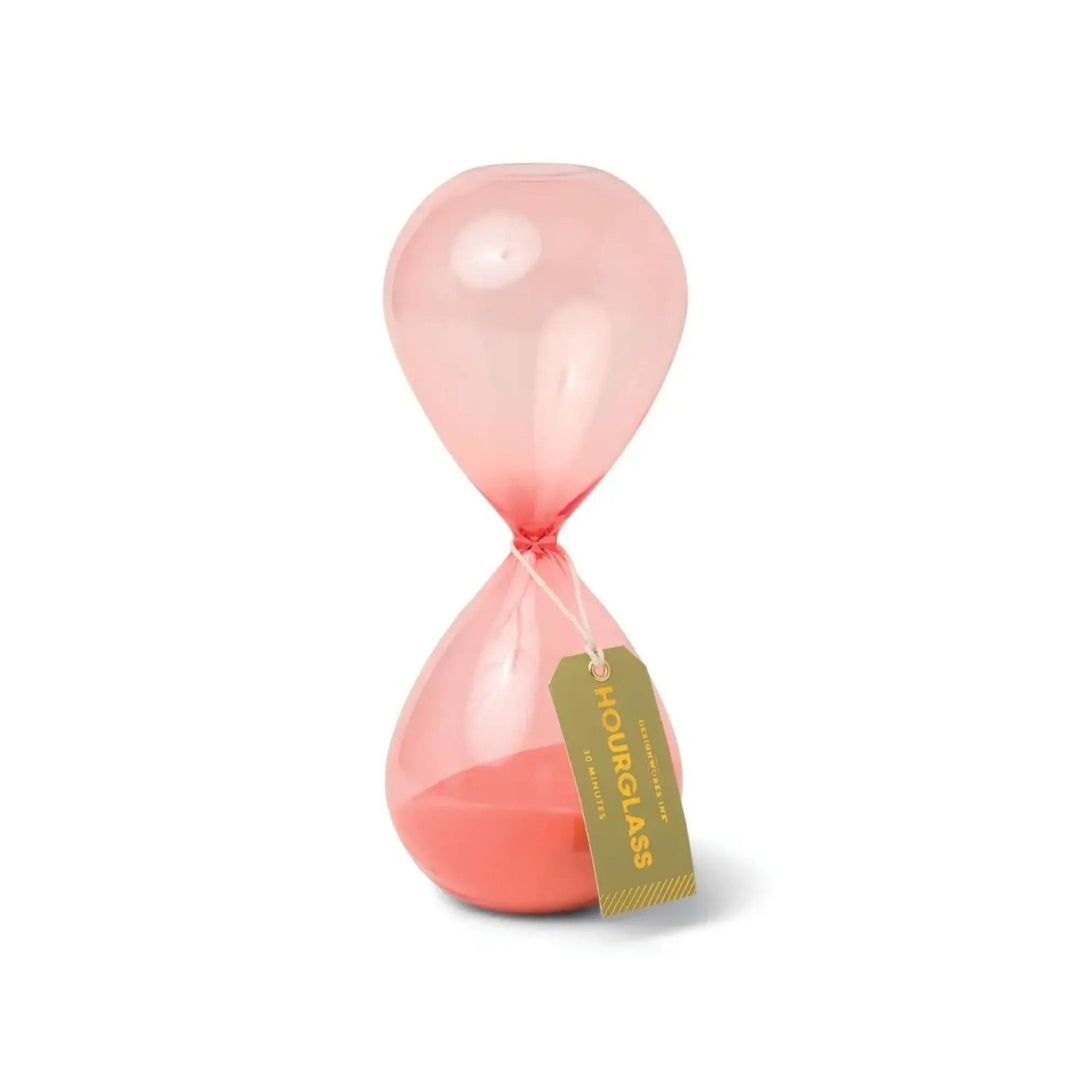 Fabulous Gifts Gentlemens Hardware Hourglass Peach Ombre 30 Min by Weirs of Baggot Street