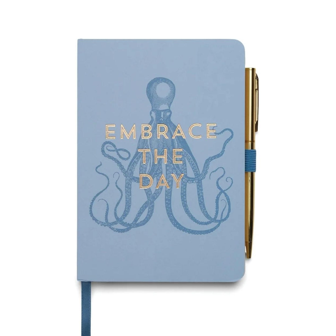 Fabulous Gifts Gentlemens Hardware Vintage Sass Notebook with Pen - Embrace The Day by Weirs of Baggot Street