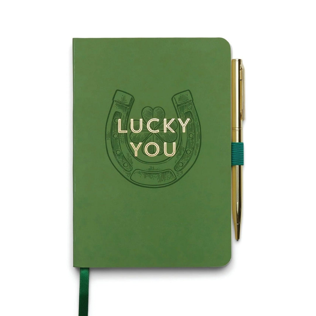 Fabulous Gifts Gentlemens Hardware Vintage Sass Notebook with Pen - Lucky You by Weirs of Baggot Street