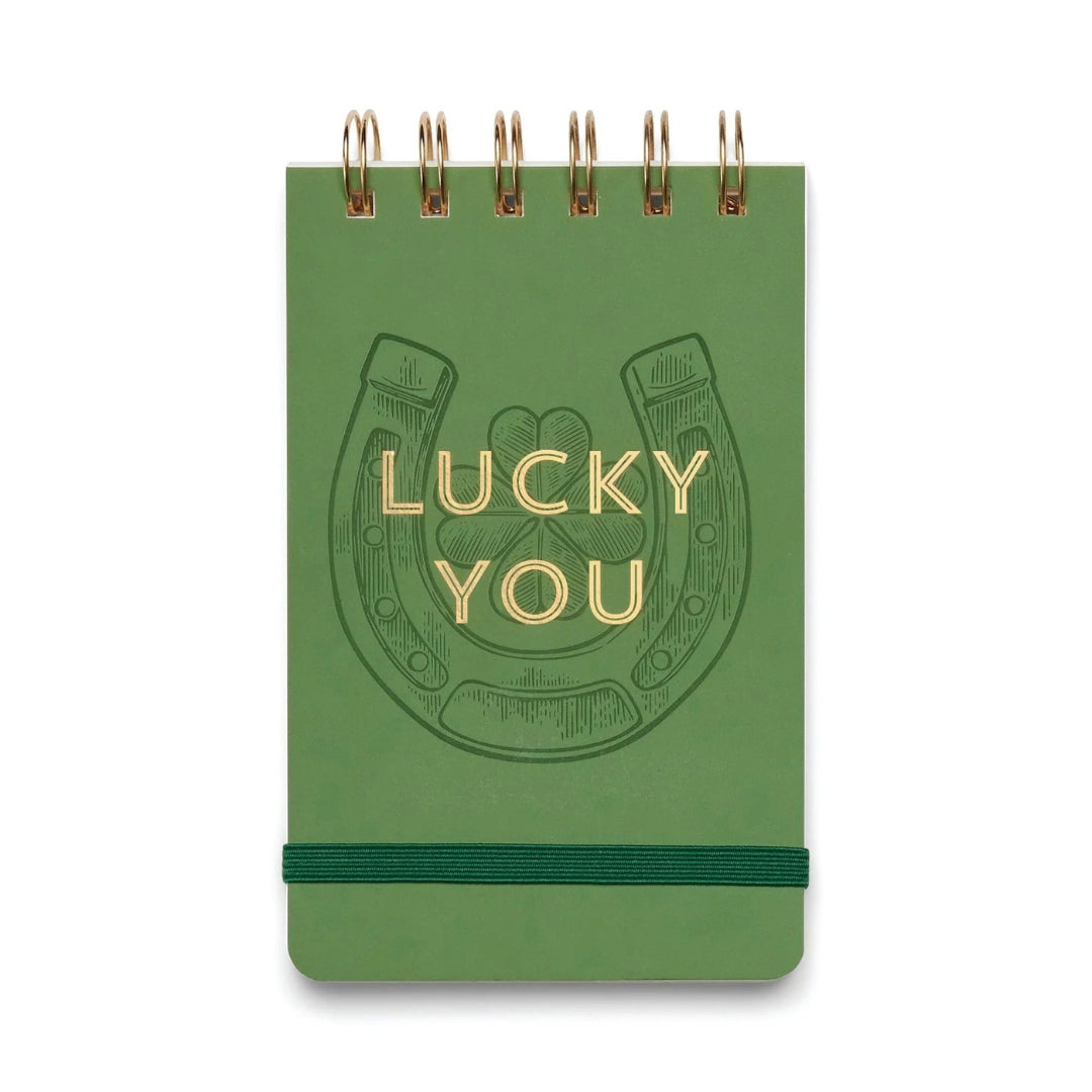 Fabulous Gifts Gentlemens Hardware Vintage Sass Twin Wire Notepad - Lucky You by Weirs of Baggot Street