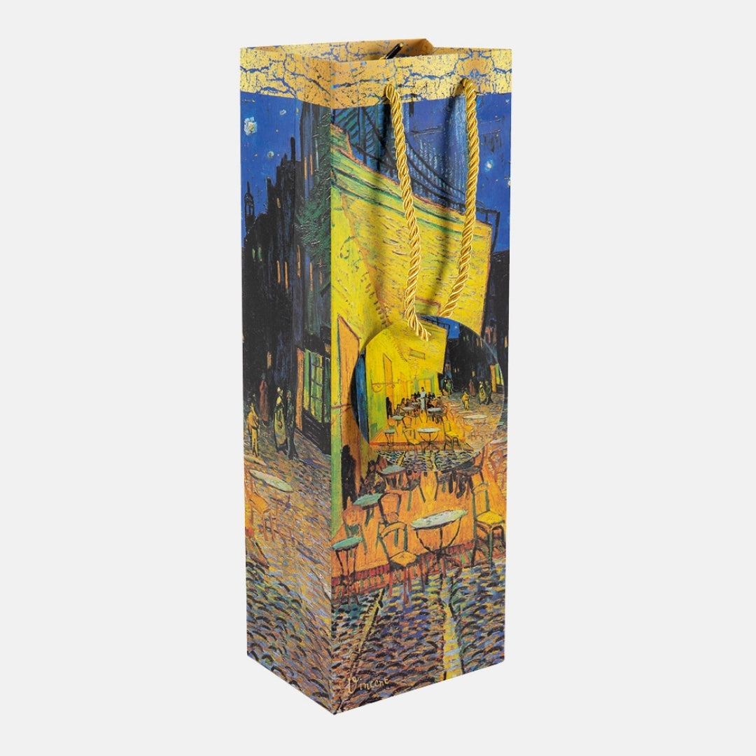 Fabulous Gifts Gift Bag Bottle - Van Gogh - Starry Night by Weirs of Baggot Street