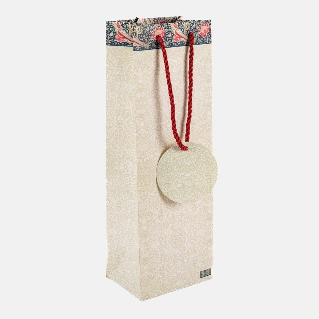 Fabulous Gifts Gift Bag Bottle - William Morris - Cray by Weirs of Baggot Street