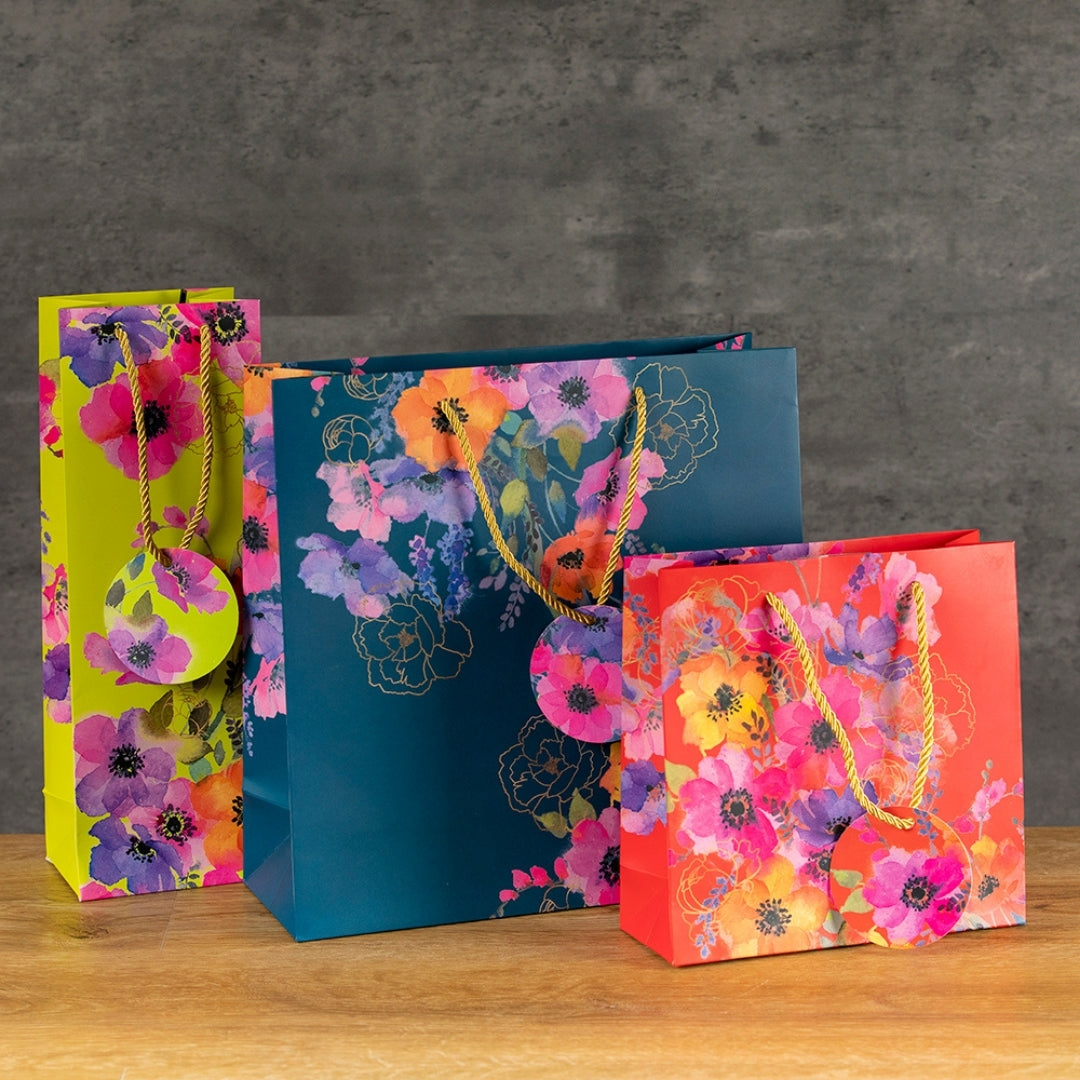 Fabulous Gifts Gift Bag Medium - Anemones by Weirs of Baggot Street