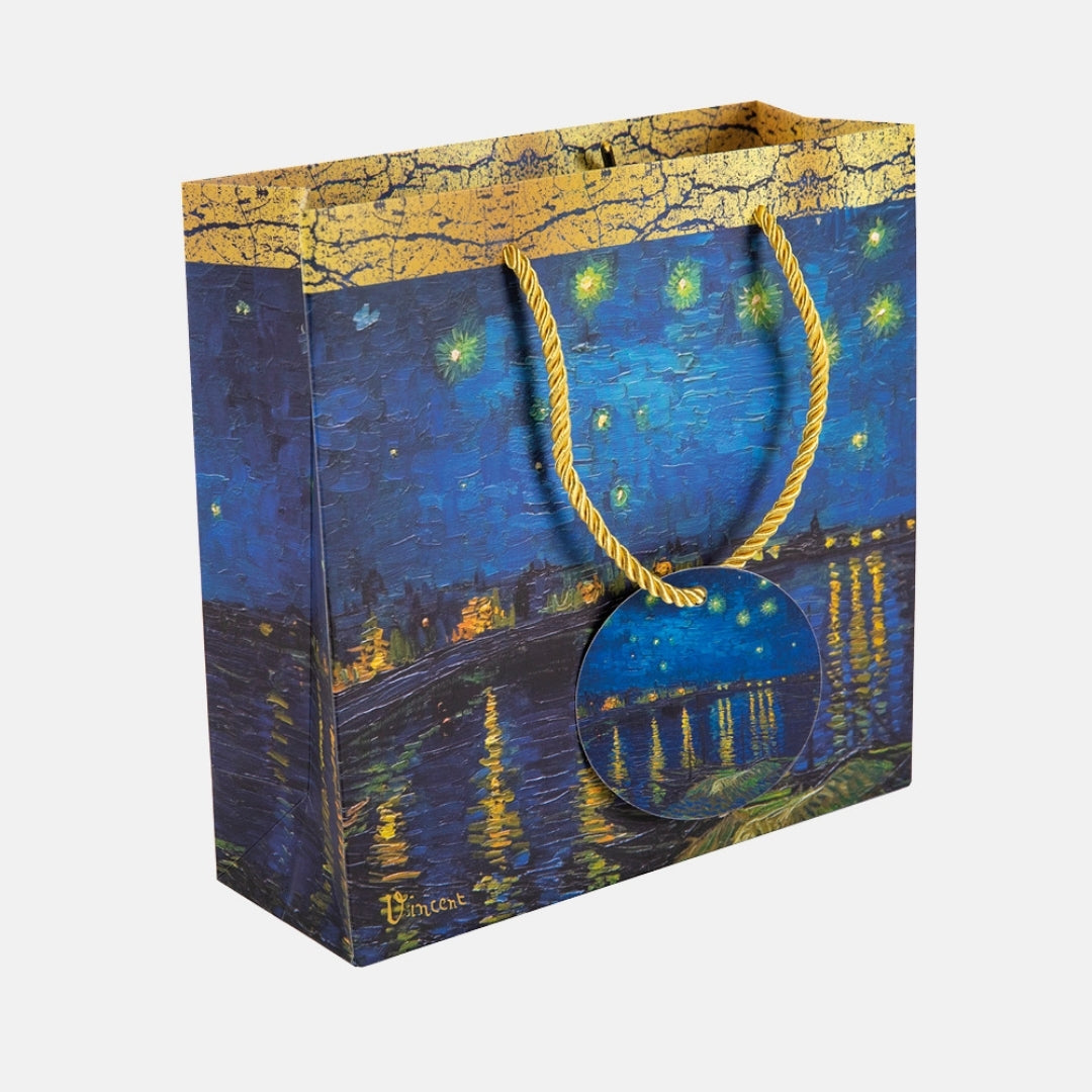 Fabulous Gifts Gift Bag Medium - Van Gogh - Starry Night by Weirs of Baggot Street