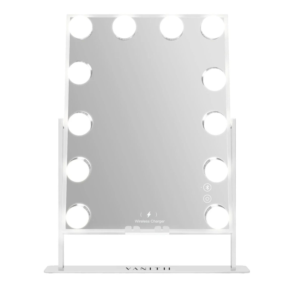 Fabulous Gifts Hathaway Hollywood Slim Vanity Mirror - 12 Dimmable LED Bulbs by Weirs of Baggot Street