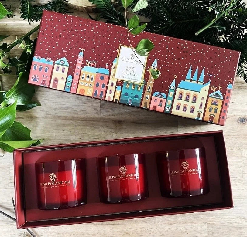 Fabulous Gifts Irish Botanicals A Very Merry Christmas Trio Set by Weirs of Baggot Street