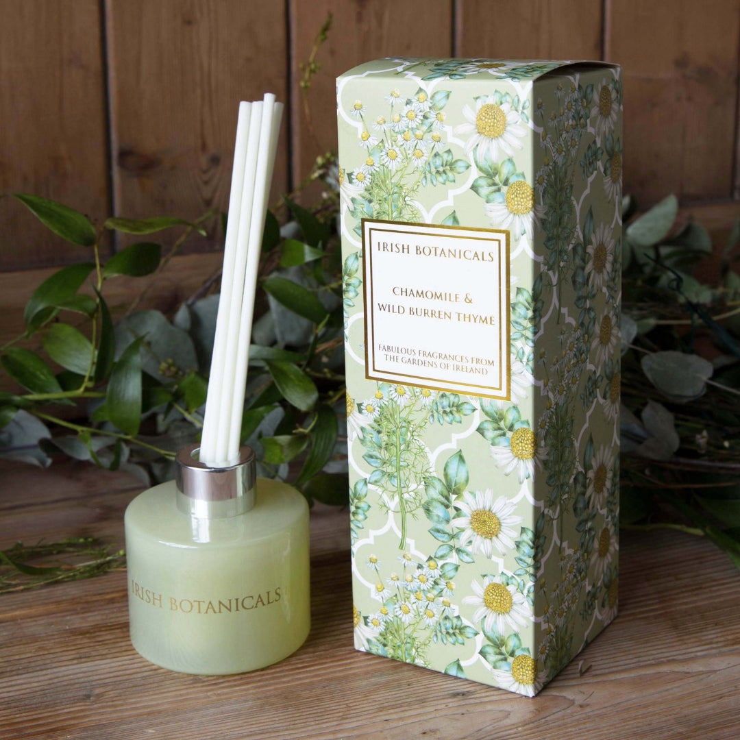 Fabulous Gifts Irish Botanicals Chamomile And Wild Burren Thyme Diffuser by Weirs of Baggot Street