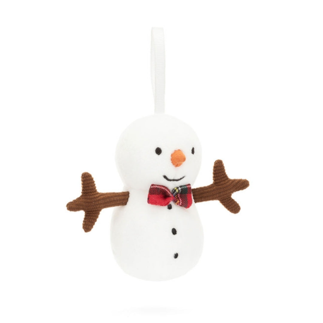 Fabulous Gifts Jellycat Festive Folly Snowman by Weirs of Baggot Street