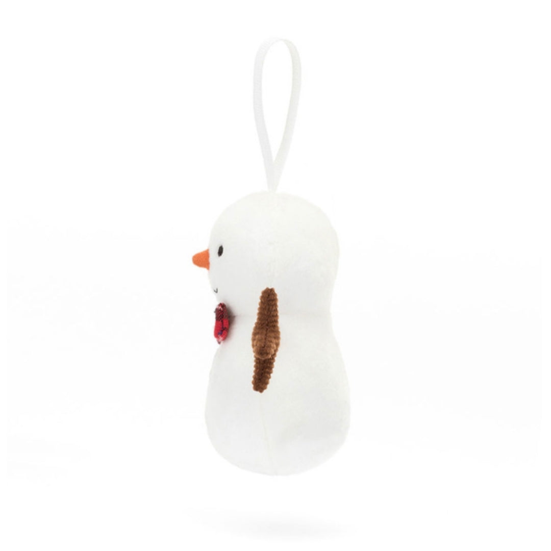 Fabulous Gifts Jellycat Festive Folly Snowman by Weirs of Baggot Street