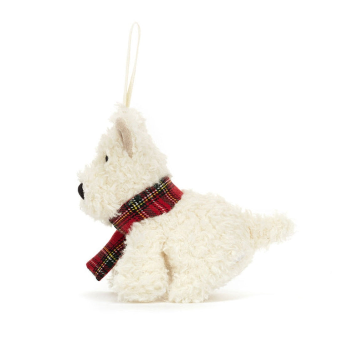 Fabulous Gifts Jellycat Munro Scottie Dog Decoration  by Weirs of Baggot Street