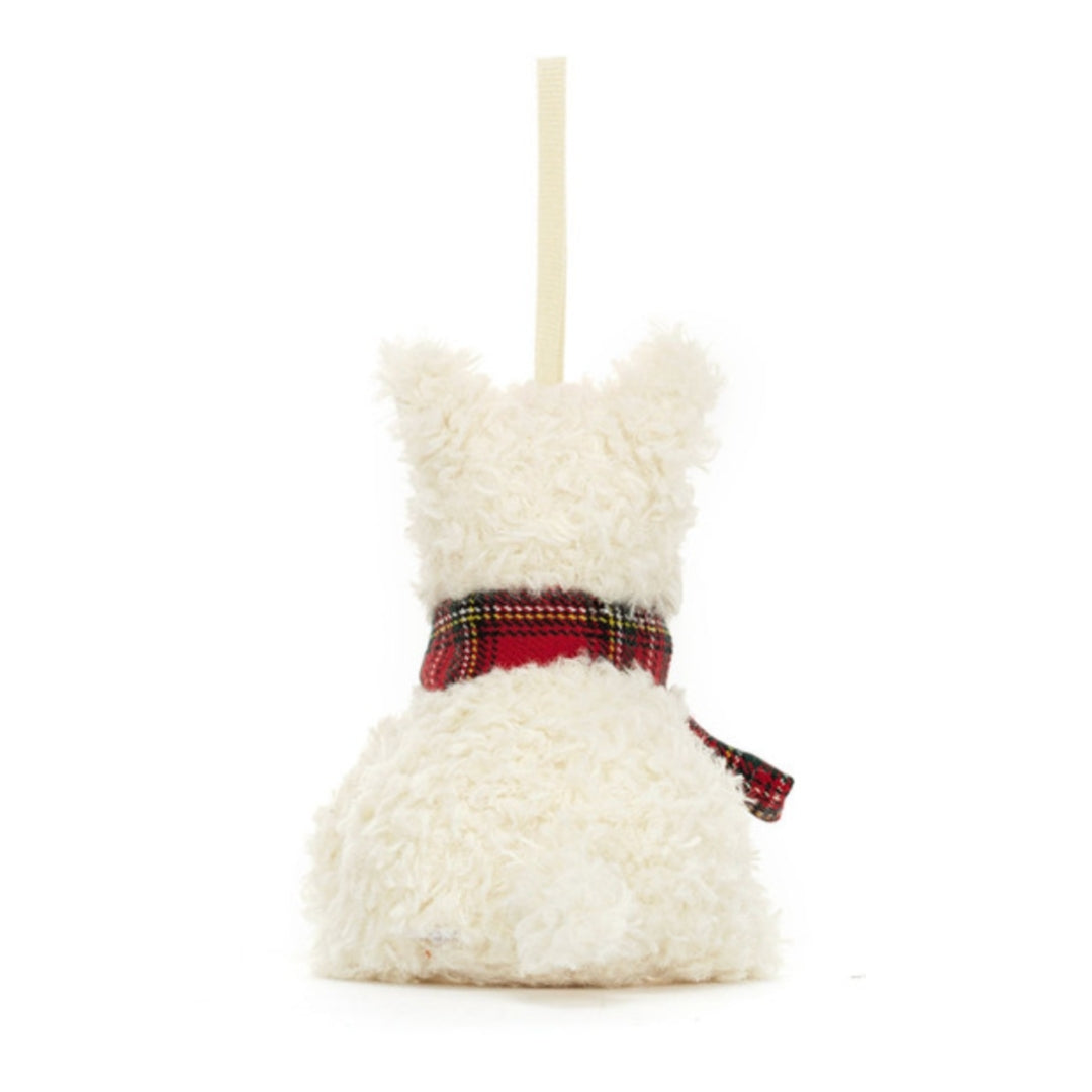 Fabulous Gifts Jellycat Munro Scottie Dog Decoration  by Weirs of Baggot Street