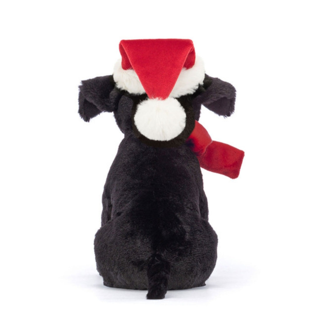 Fabulous Gifts Jellycat Winter Warmer Pippa Black Labrador  by Weirs of Baggot Street