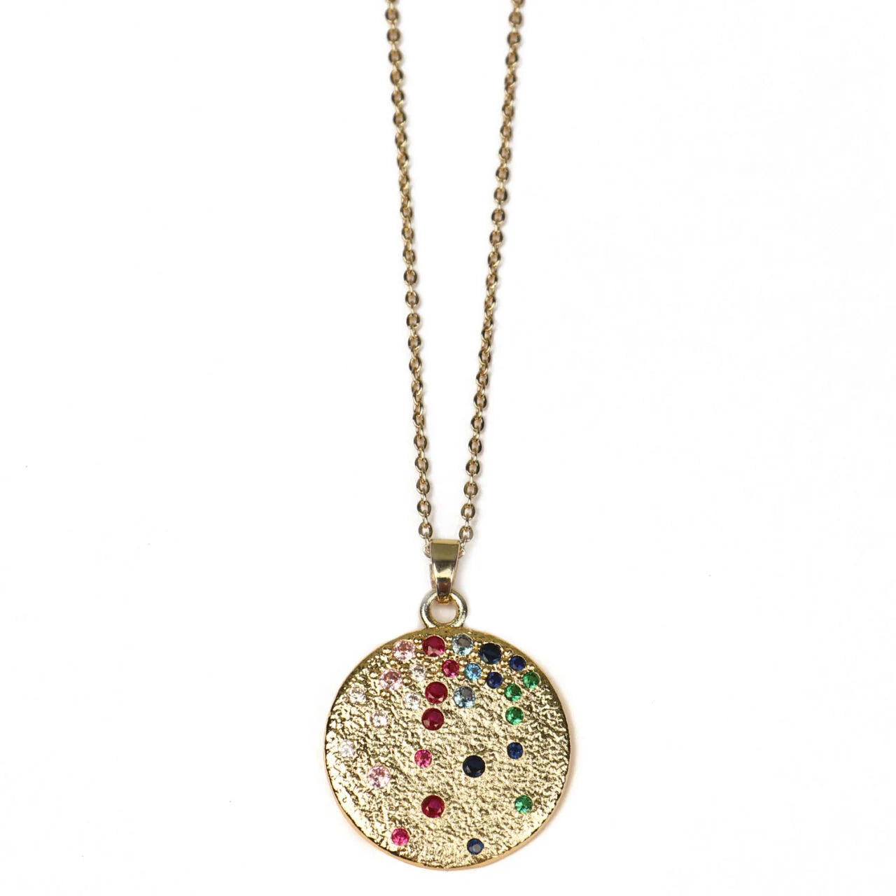 Fabulous Gifts Jewellery Necklace Multi Stone Gold by Weirs of Baggot Street
