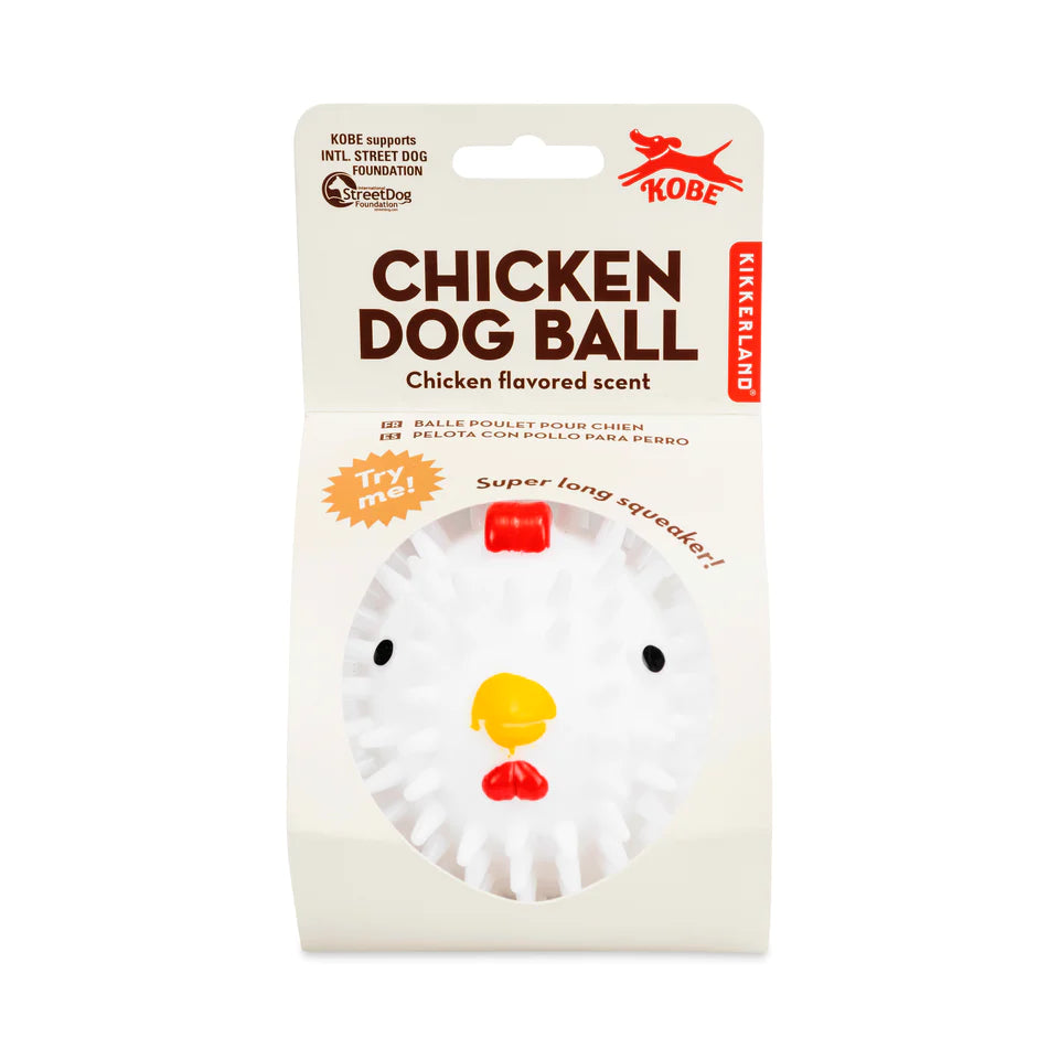 Fabulous Gifts Kikkerland Chicken Dog Ball by Weirs of Baggot Street