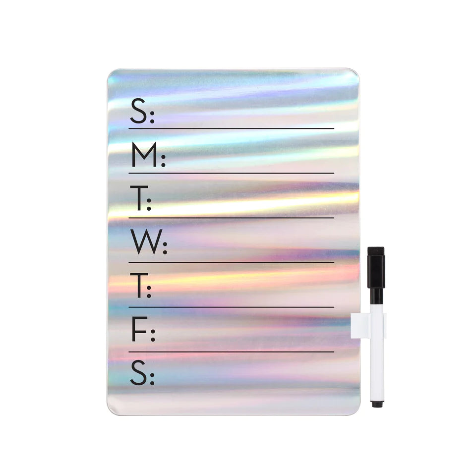Fabulous Gifts Kikkerland Iridescent Dry Erase Board by Weirs of Baggot Street