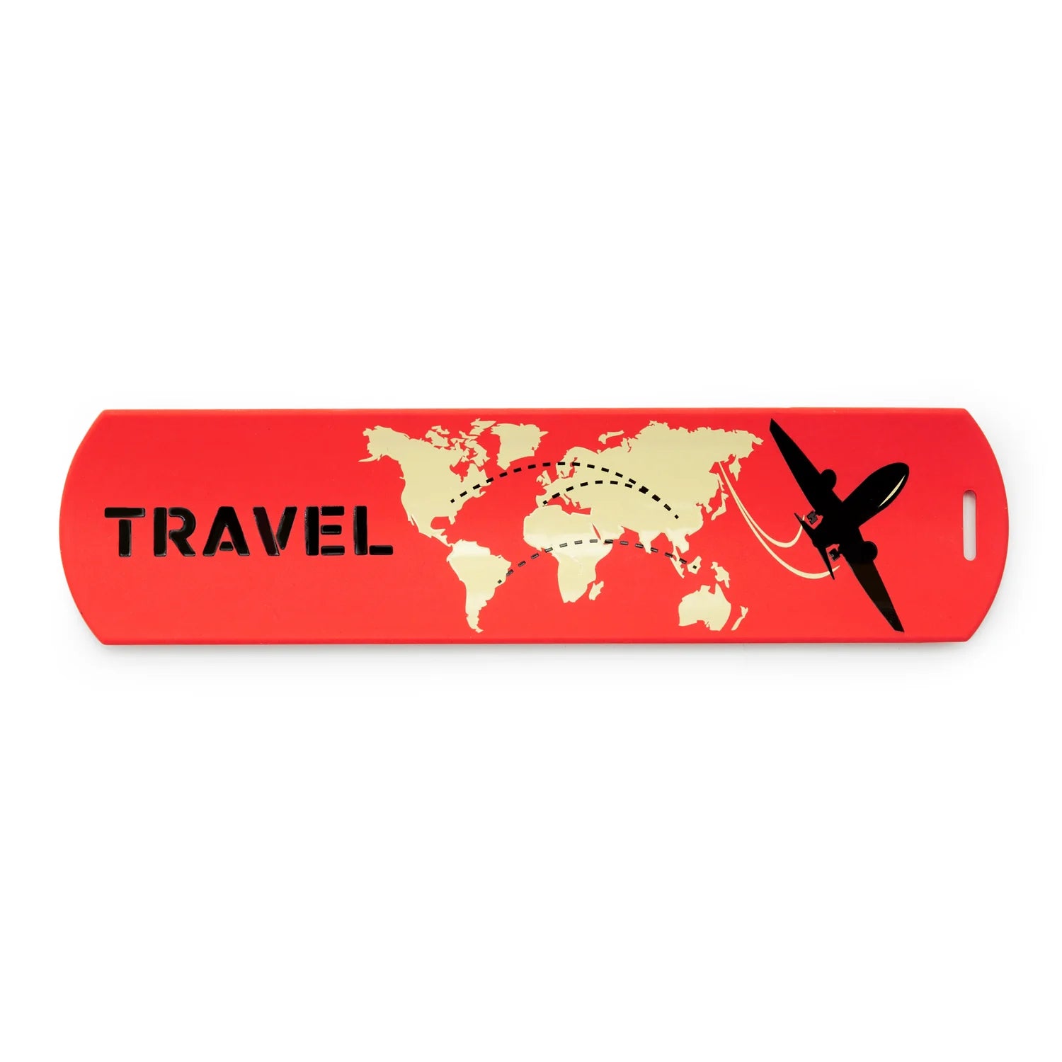 Fabulous Gifts Kikkerland Red Slap Luggage Tag by Weirs of Baggot Street