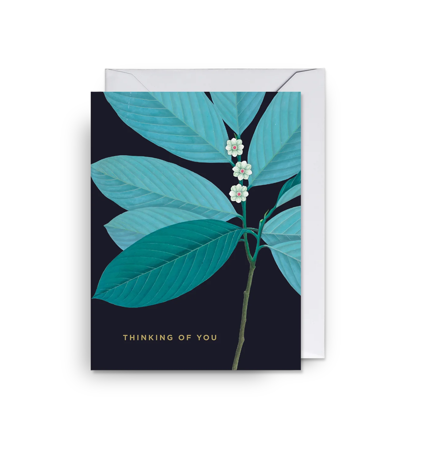 Fabulous Gifts Lagom Floral Mini Thinking Of You Card by Weirs of Baggot Street
