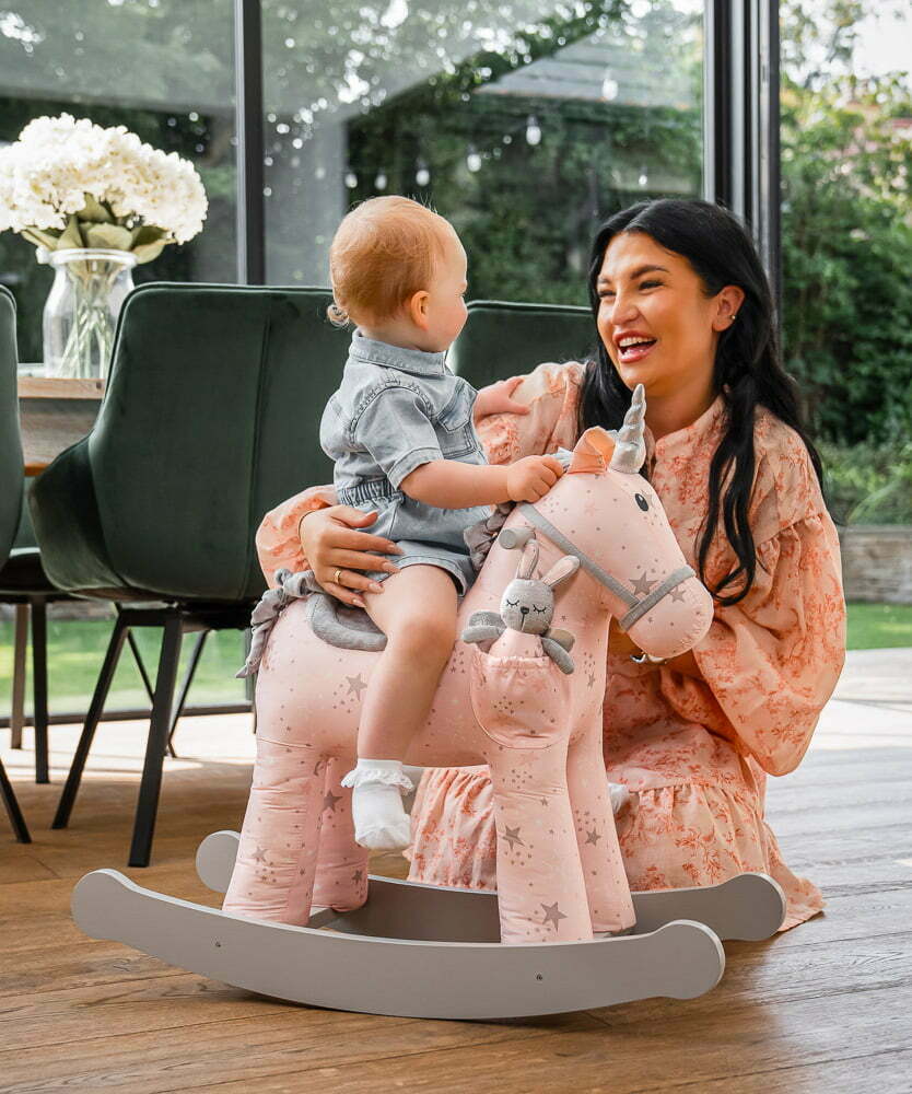 Fabulous Gifts Little Bird Told Me Celeste & Fae Rocking Unicorn Ride On Toy (12m+) by Weirs of Baggot Street