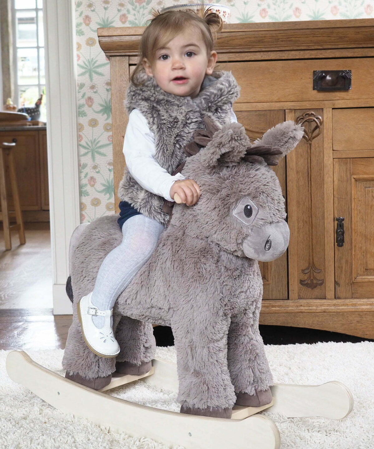 Fabulous Gifts Little Bird Told Me Norbert Rocking Donkey Ride On Toy (12m+) by Weirs of Baggot Street