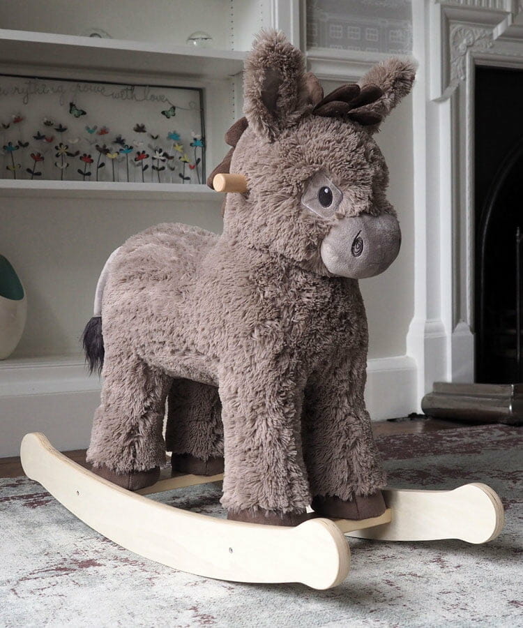 Fabulous Gifts Little Bird Told Me Norbert Rocking Donkey Ride On Toy (12m+) by Weirs of Baggot Street