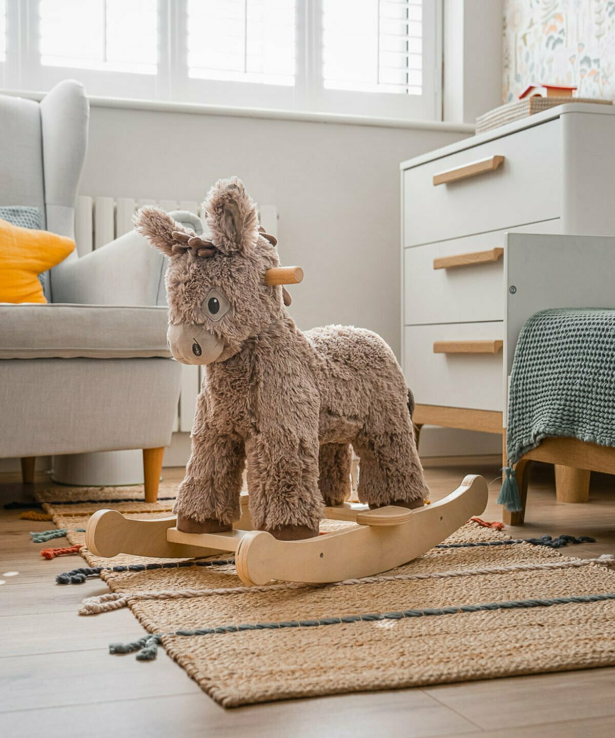 Fabulous Gifts Little Bird Told Me Norbert Rocking Donkey Ride On Toy (12m+) by Weirs of Baggot Street