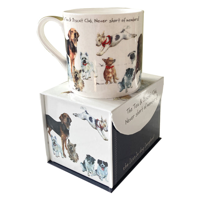 Fabulous Gifts Little Dog laughed Mug & Box - Biscuit Club by Weirs of Baggot Street