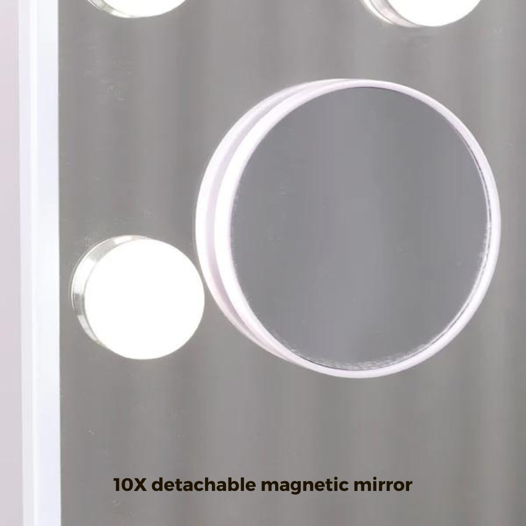 Fabulous Gifts Mary Hollywood Vanity Mirror with Bluetooth XXL - 15 Dimmable LED Bulbs by Weirs of Baggot Street