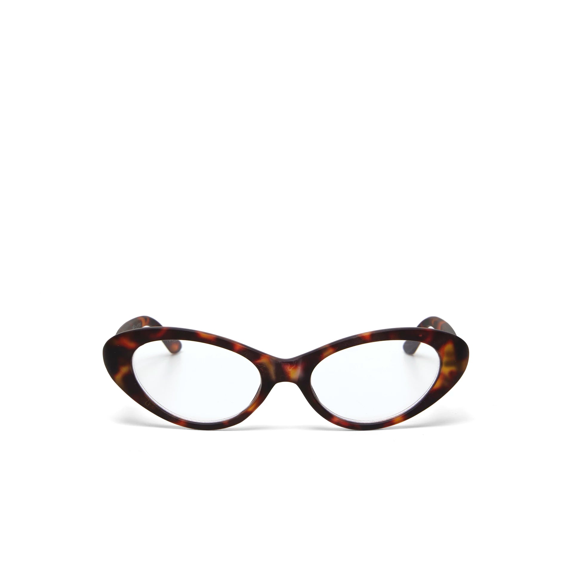 Fabulous Gifts Okkia Reading Glasses Lina Small Cat Eye Classic Havana 1.50 by Weirs of Baggot Street