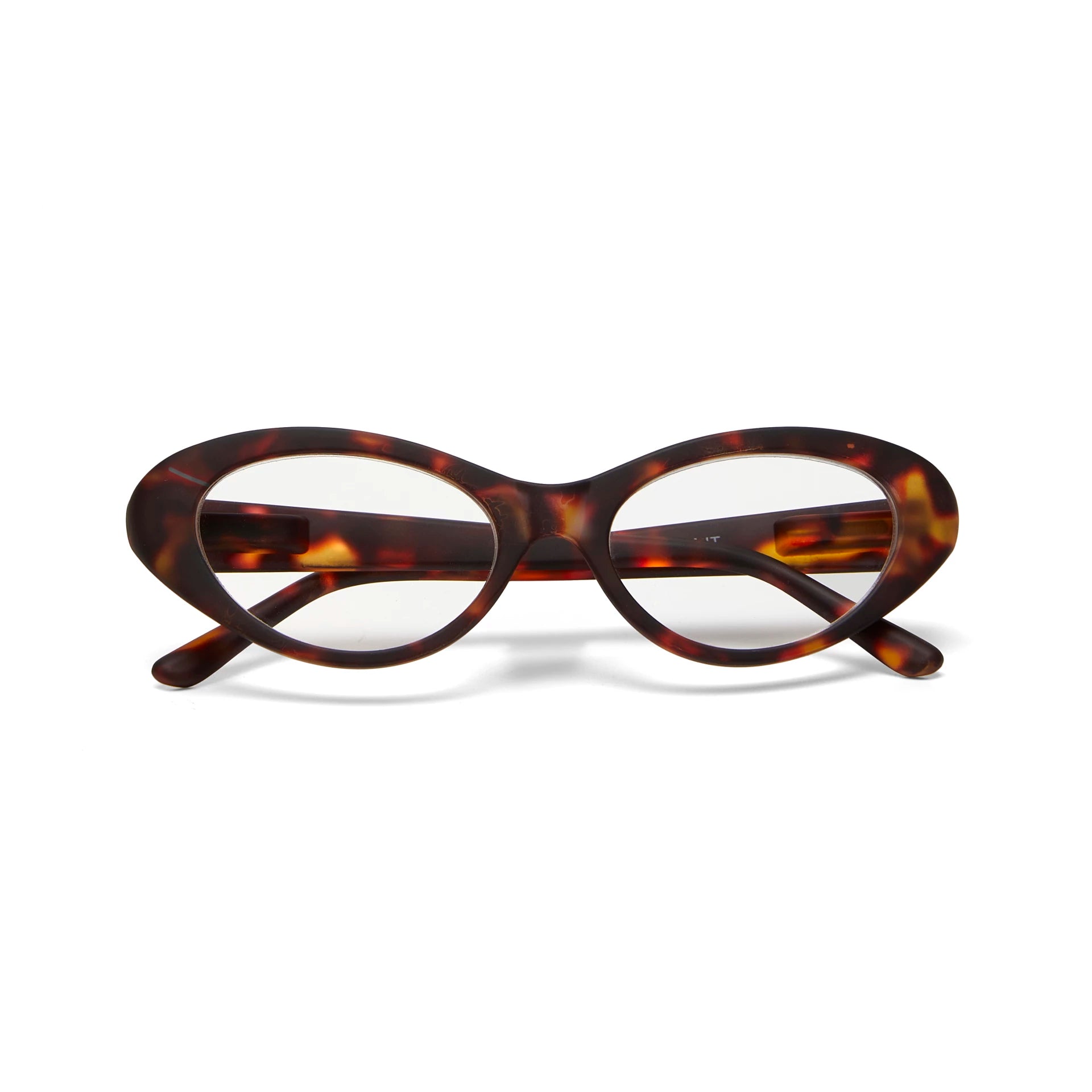 Fabulous Gifts Okkia Reading Glasses Lina Small Cat Eye Classic Havana 2.00 by Weirs of Baggot Street