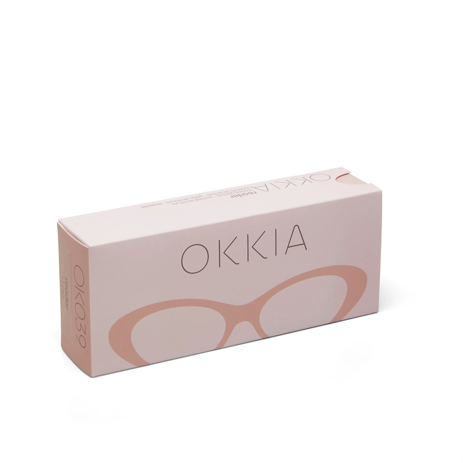 Fabulous Gifts Okkia Reading Glasses Lina Small Cat Eye Rose 1.00 by Weirs of Baggot Street