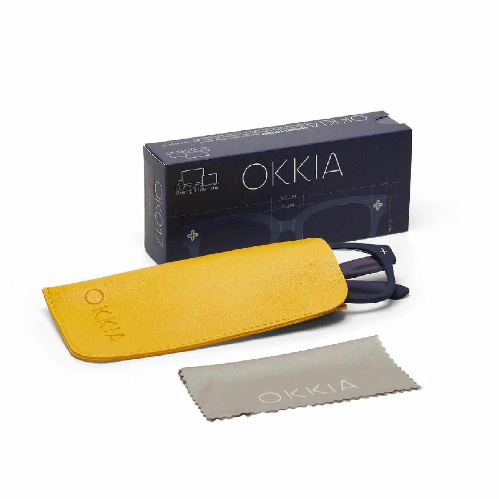 Fabulous Gifts Okkia Reading Glasses & Screen Protector Giovanni Midnight 1.00 by Weirs of Baggot Street