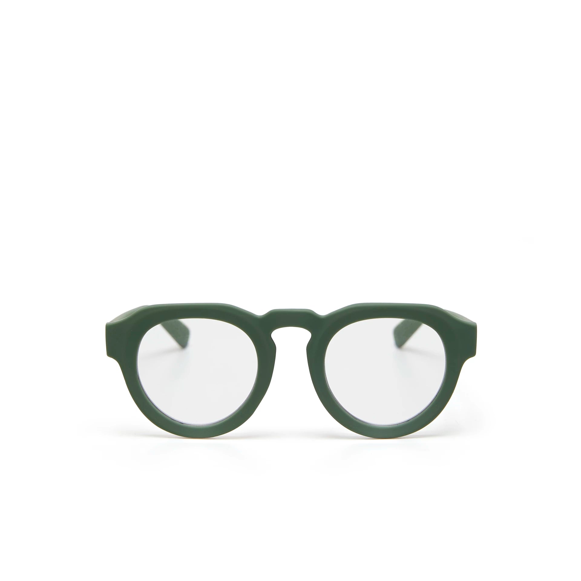 Fabulous Gifts Okkia Reading Glasses & Screen Protector Zeno Round Green 3.00 by Weirs of Baggot Street