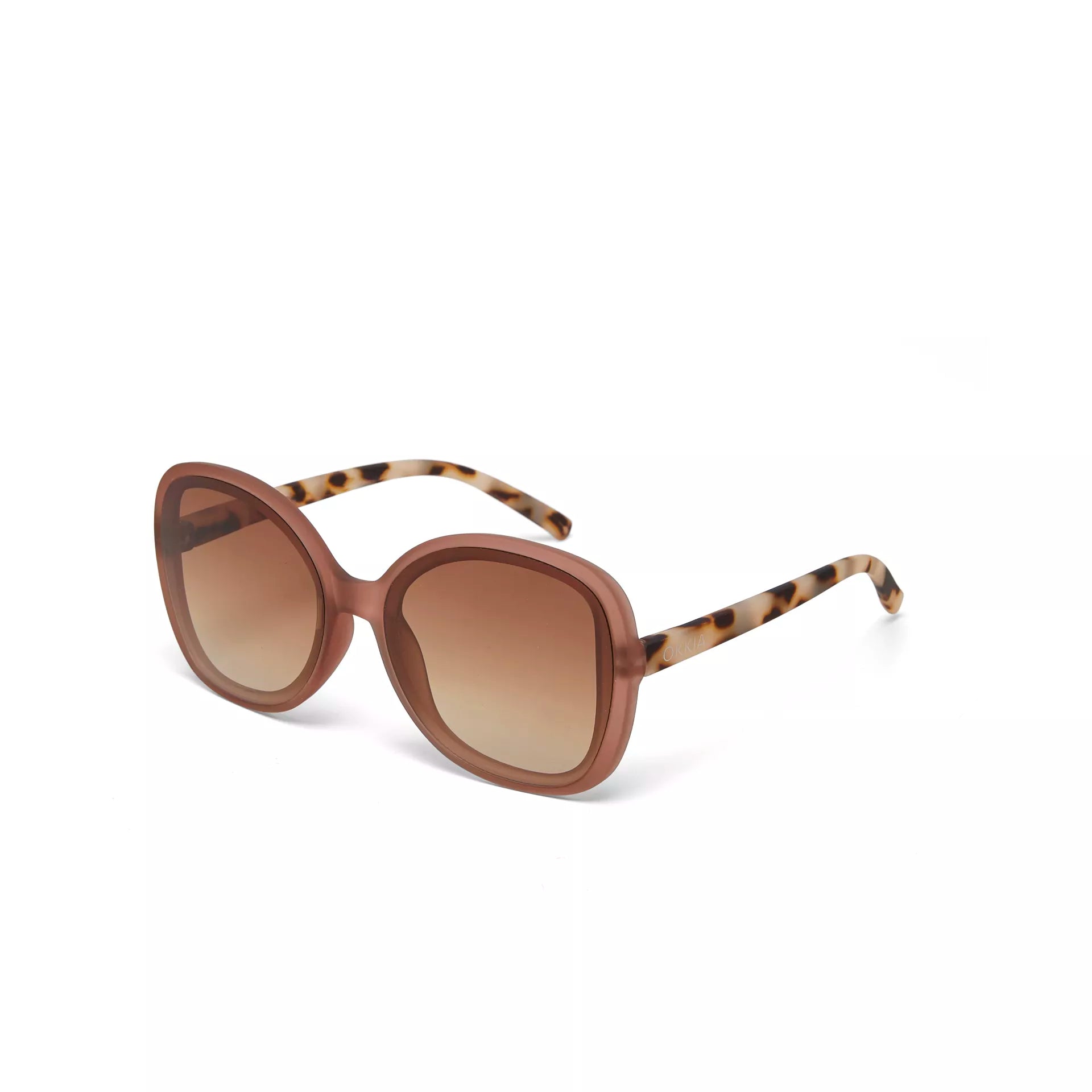 Fabulous Gifts Okkia Sunglasses Butterfly Havana Dusty Pink by Weirs of Baggot Street