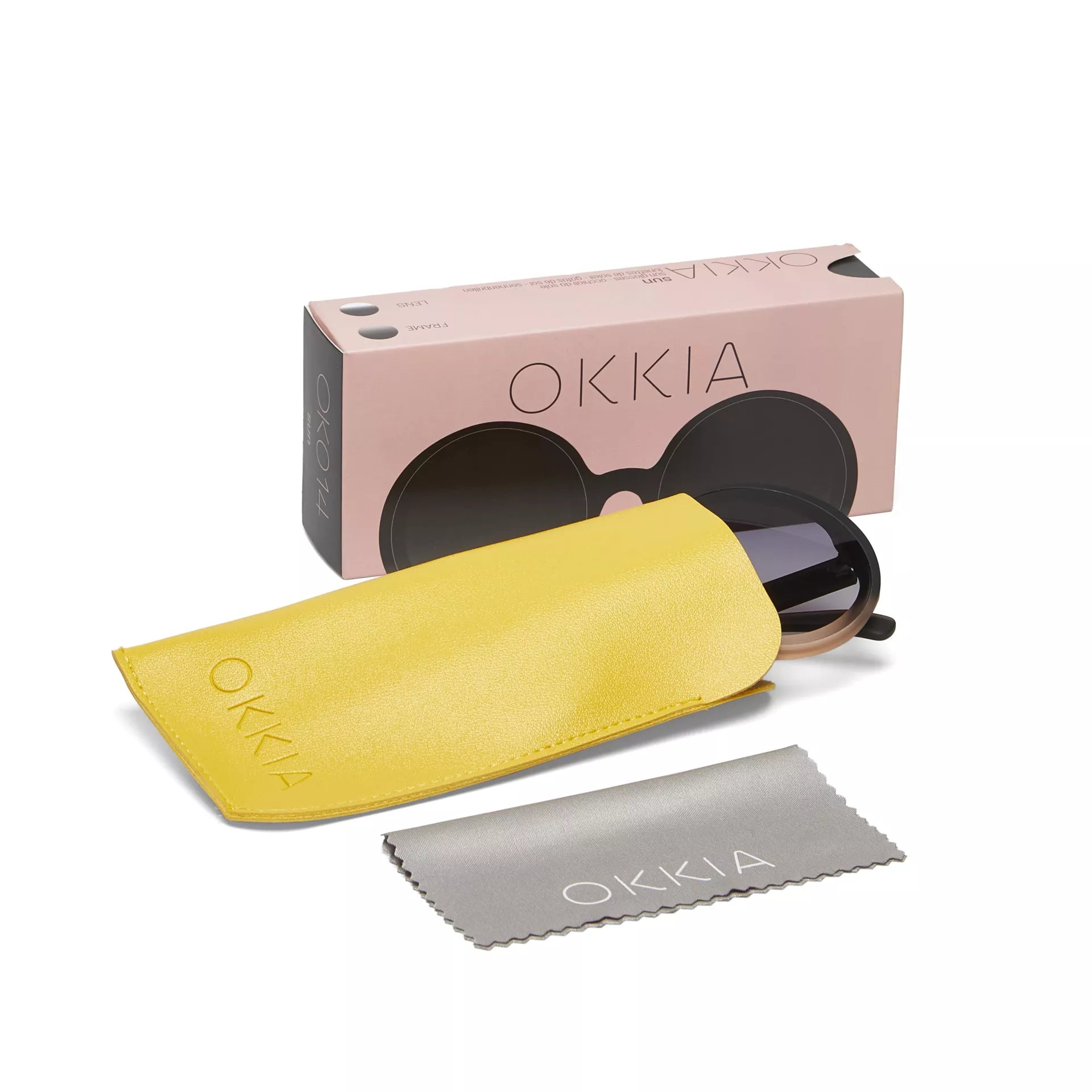 Fabulous Gifts Okkia Sunglasses Tondo Black Pink by Weirs of Baggot Street