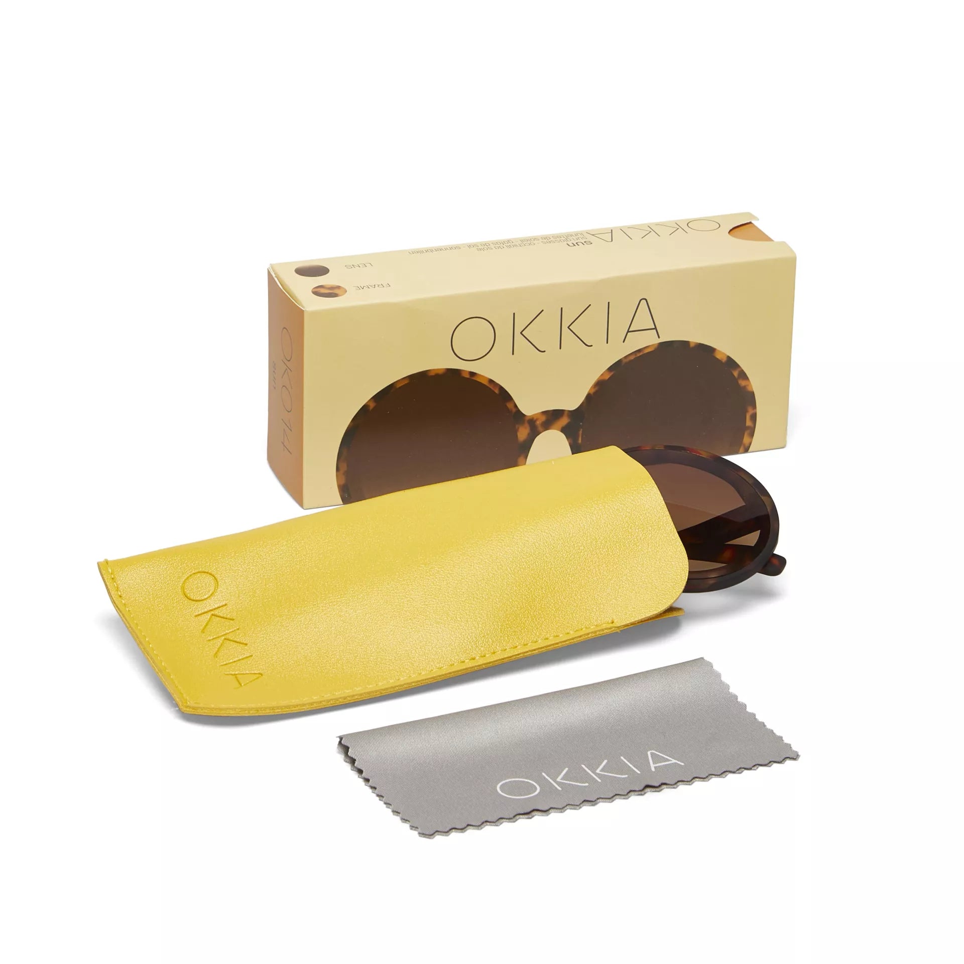 Fabulous Gifts Okkia Sunglasses Tondo Havana Brown by Weirs of Baggot Street